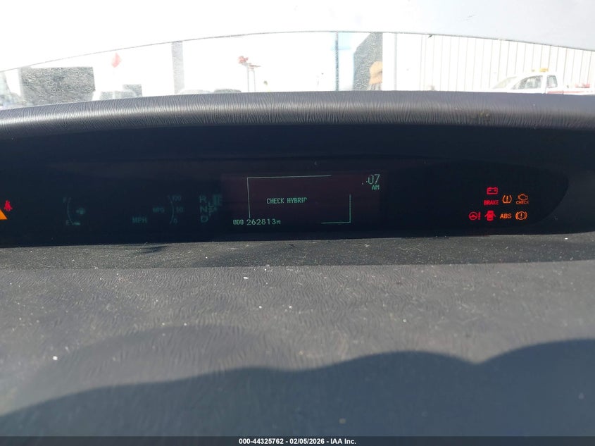 2011 Toyota Prius VIN JTDKN3DU7B1400661 IAAI salvage auction — LEFT SIDE, Salvage (Utah), sold $525 on 2026-07-17 (photo 7)