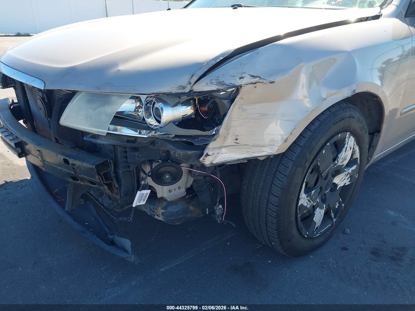 2008 Hyundai Sonata VIN 5NPET46F88H391705 IAAI salvage auction — FRONT END, Rebuildable (Florida), sold $500 on 2026-07-13 (photo 6)