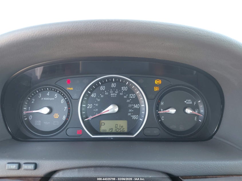 2008 Hyundai Sonata VIN 5NPET46F88H391705 IAAI salvage auction — FRONT END, Rebuildable (Florida), sold $500 on 2026-07-13 (photo 7)