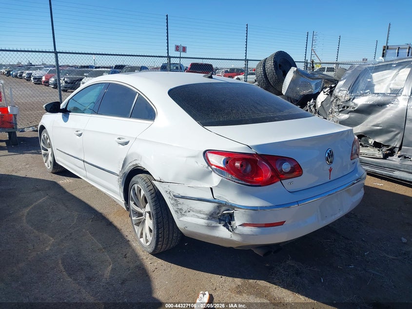 2011 Volkswagen Passat cc VIN WVWHP7AN5BE730347 IAAI salvage auction — LEFT SIDE, Salvage (New Mexico), sold $925 on 2026-07-07 (photo 3)