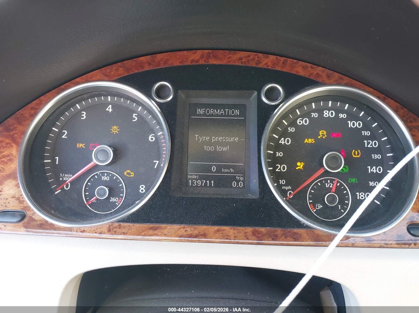 2011 Volkswagen Passat cc VIN WVWHP7AN5BE730347 IAAI salvage auction — LEFT SIDE, Salvage (New Mexico), sold $925 on 2026-07-07 (photo 7)