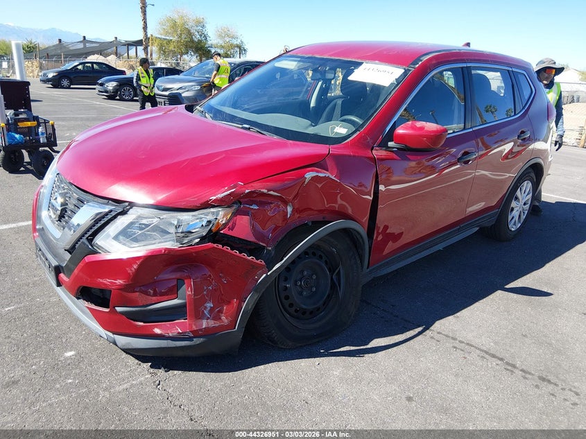 2017 Nissan Rogue VIN JN8AT2MTXHW392008 IAAI salvage auction — LEFT FRONT, Salvage (Nevada), sold $25 on 2026-07-24 (photo 2)