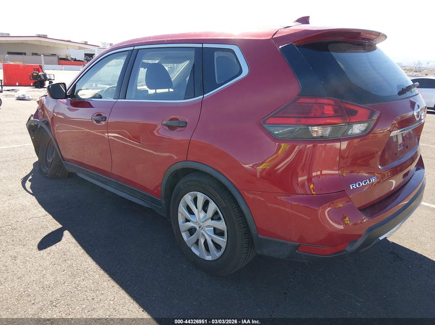 2017 Nissan Rogue VIN JN8AT2MTXHW392008 IAAI salvage auction — LEFT FRONT, Salvage (Nevada), sold $25 on 2026-07-24 (photo 3)