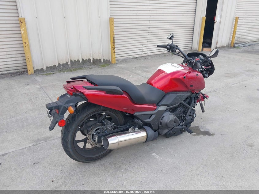 2018 Honda Ctx VIN JH2RC6958JK400014 IAAI salvage auction — FRONT END, Non-Repairable (California), sold $50 on 2026-07-20 (photo 4)