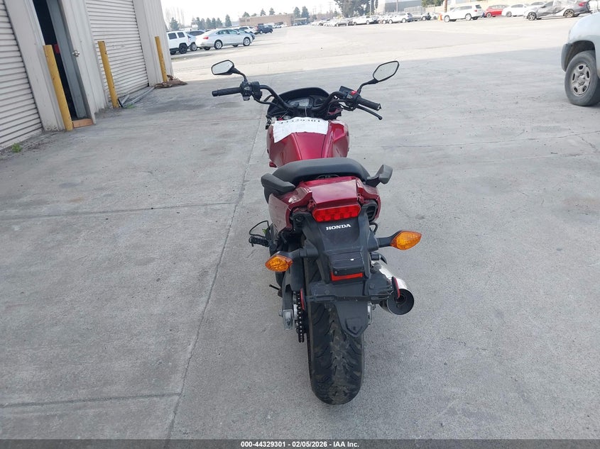 2018 Honda Ctx VIN JH2RC6958JK400014 IAAI salvage auction — FRONT END, Non-Repairable (California), sold $50 on 2026-07-20 (photo 6)