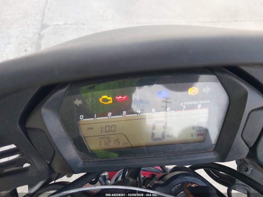2018 Honda Ctx VIN JH2RC6958JK400014 IAAI salvage auction — FRONT END, Non-Repairable (California), sold $50 on 2026-07-20 (photo 7)
