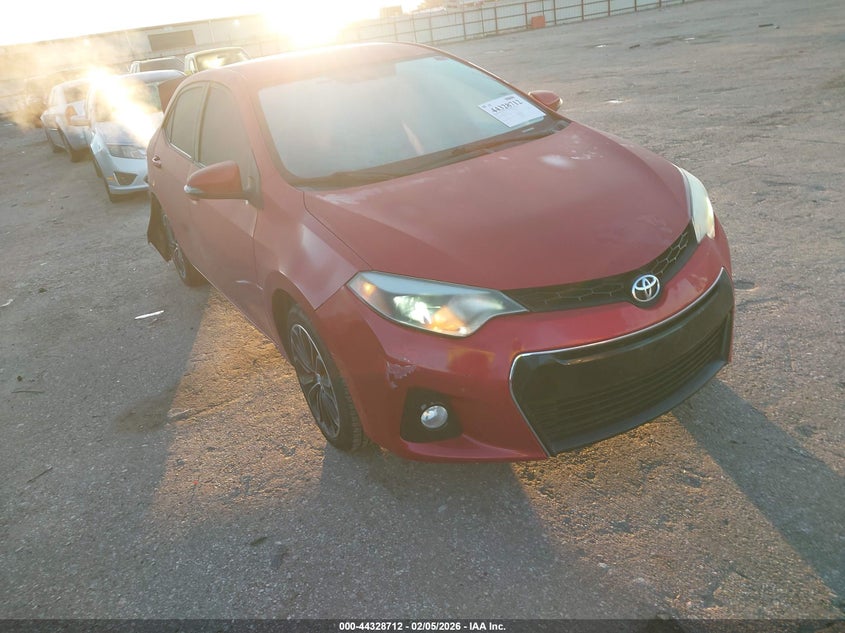 2016 Toyota Corolla VIN 5YFBURHE7GP429282 IAAI salvage auction — REAR END, Original (Texas), sold $4,450 on 2026-07-08 (photo 1)
