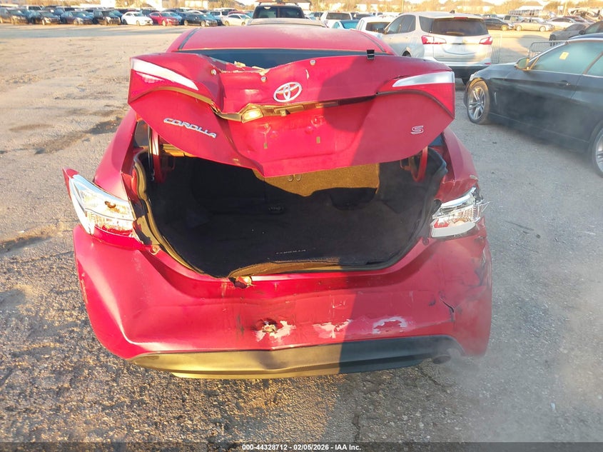 2016 Toyota Corolla VIN 5YFBURHE7GP429282 IAAI salvage auction — REAR END, Original (Texas), sold $4,450 on 2026-07-08 (photo 6)