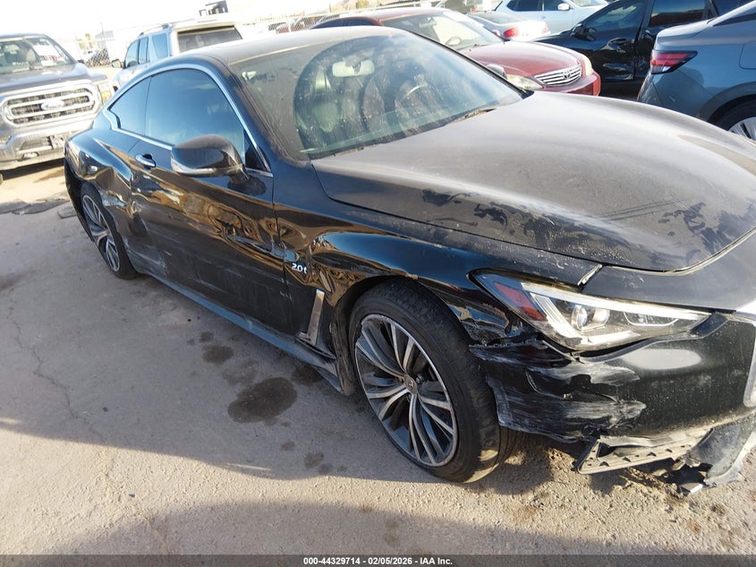 2017 Infiniti Q60 VIN JN1CV7EK2HM110623 IAAI salvage auction — RIGHT FRONT, Salvage Title, sold $1,575 on 2026-07-08 (photo 6)