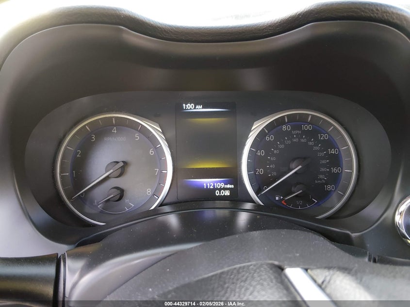2017 Infiniti Q60 VIN JN1CV7EK2HM110623 IAAI salvage auction — RIGHT FRONT, Salvage Title, sold $1,575 on 2026-07-08 (photo 7)