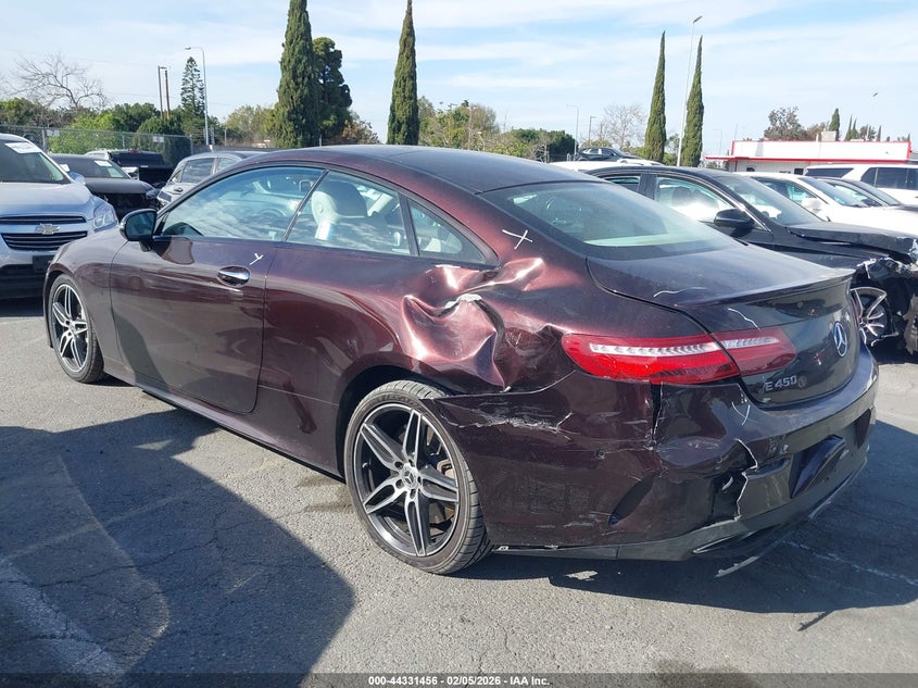 2019 Mercedes-benz E-klasse VIN WDD1J6HB9KF072976 IAAI salvage auction — LEFT REAR, Salvage Title, sold $10,500 on 2026-08-01 (photo 3)