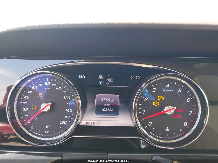 2019 Mercedes-benz E-klasse VIN WDD1J6HB9KF072976 IAAI salvage auction — LEFT REAR, Salvage Title, sold $10,500 on 2026-08-01 (photo 7)