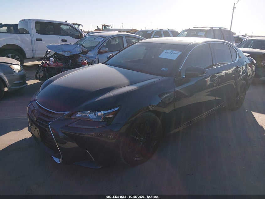 2017 Lexus Gs VIN JTHBZ1BL8HA011036 IAAI salvage auction — REAR END, Salvage Title, sold $7,100 on 2026-07-14 (photo 2)