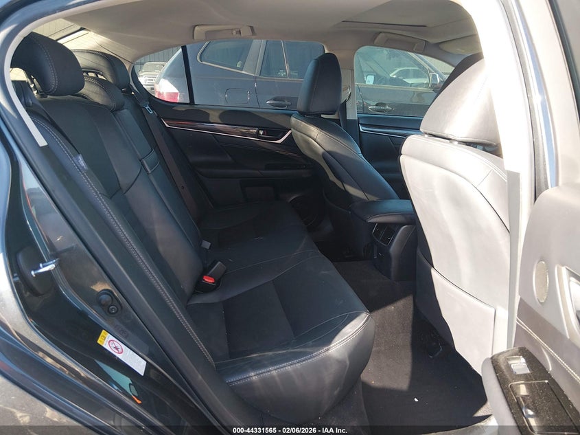 2017 Lexus Gs VIN JTHBZ1BL8HA011036 IAAI salvage auction — REAR END, Salvage Title, sold $7,100 on 2026-07-14 (photo 8)