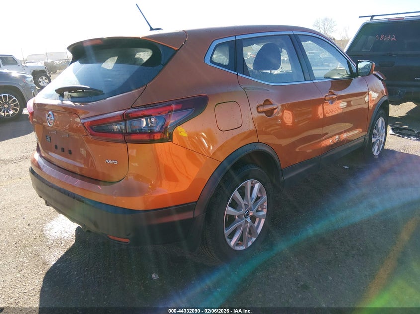 2022 Nissan Rogue VIN JN1BJ1AW0NW473063 IAAI salvage auction — LEFT FRONT, Salvage (Colorado), sold $4,750 on 2026-07-28 (photo 4)