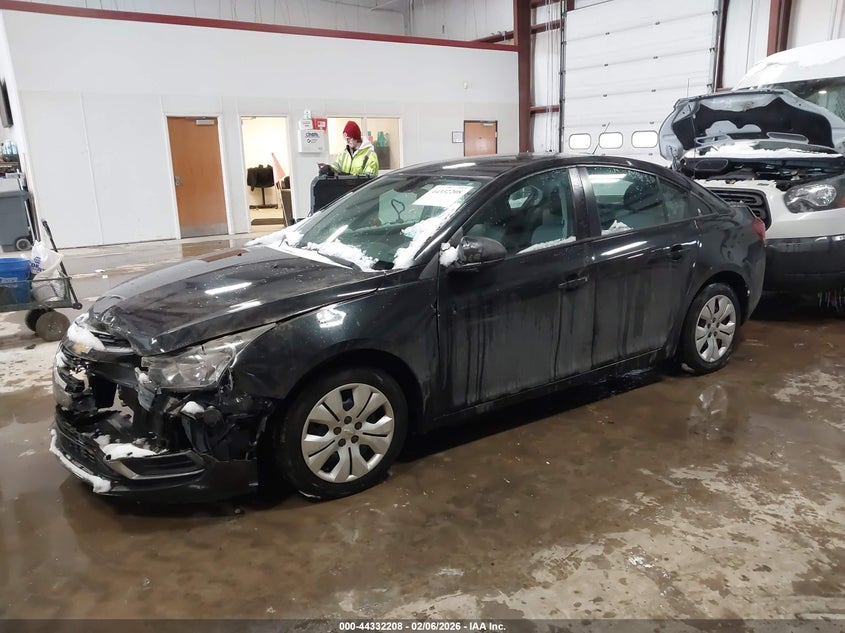 2015 Chevrolet Cruze VIN 1G1PA5SH7F7115361 IAAI salvage auction — FRONT END, Salvage Title, sold $525 on 2026-07-20 (photo 2)