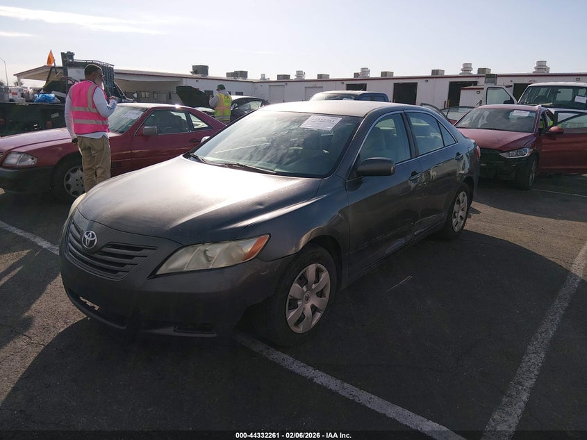 2007 Toyota Camry VIN JTNBE46K373068145 IAAI salvage auction — LEFT SIDE, Salvage (Nevada), sold $675 on 2026-07-31 (photo 2)