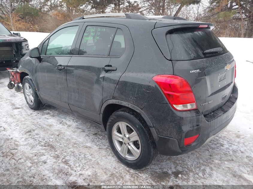 2022 Chevrolet Trax VIN KL7CJPSM1NB564820 IAAI salvage auction — FRONT END, Salvage (Indiana), sold $3,350 on 2026-07-16 (photo 3)