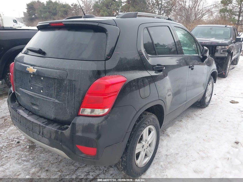2022 Chevrolet Trax VIN KL7CJPSM1NB564820 IAAI salvage auction — FRONT END, Salvage (Indiana), sold $3,350 on 2026-07-16 (photo 4)