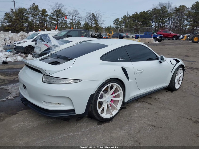 2016 Porsche 911 VIN WP0AF2A91GS192393 IAAI salvage auction — FRONT END, Salvage Title, sold $98,250 on 2026-08-11 (photo 4)