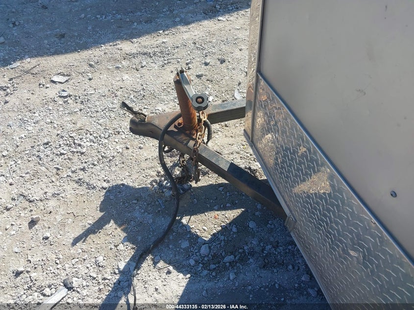 2016 Trailer 6 x 8 trailer VIN 50XBE1213GA001222 IAAI salvage auction — REAR END, Salvage (North Carolina), sold $25 on 2026-07-21 (photo 7)