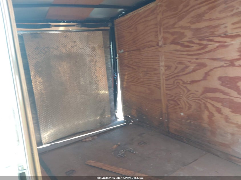 2016 Trailer 6 x 8 trailer VIN 50XBE1213GA001222 IAAI salvage auction — REAR END, Salvage (North Carolina), sold $25 on 2026-07-21 (photo 8)