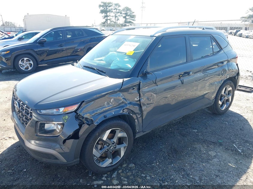 2024 Hyundai Venue VIN KMHRC8A36RU315747 IAAI salvage auction — FRONT & REAR, Salvage Title, sold $3,725 on 2026-07-15 (photo 6)