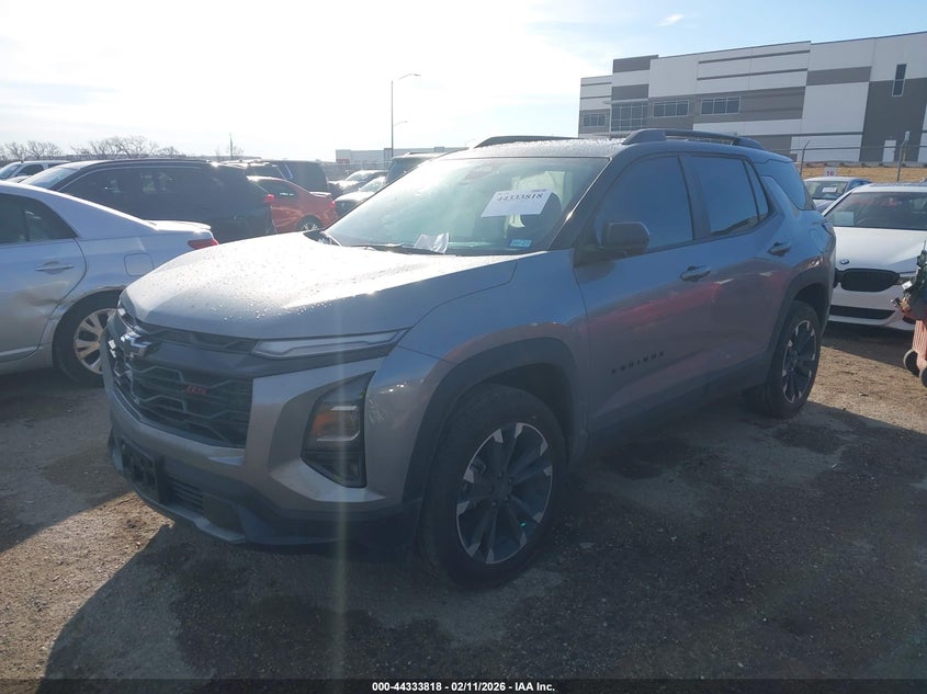 2026 Chevrolet Equinox VIN 3GNAXLEG2TL198991 IAAI salvage auction — RIGHT SIDE, Salvage Title, sold $9,600 on 2026-08-21 (photo 2)