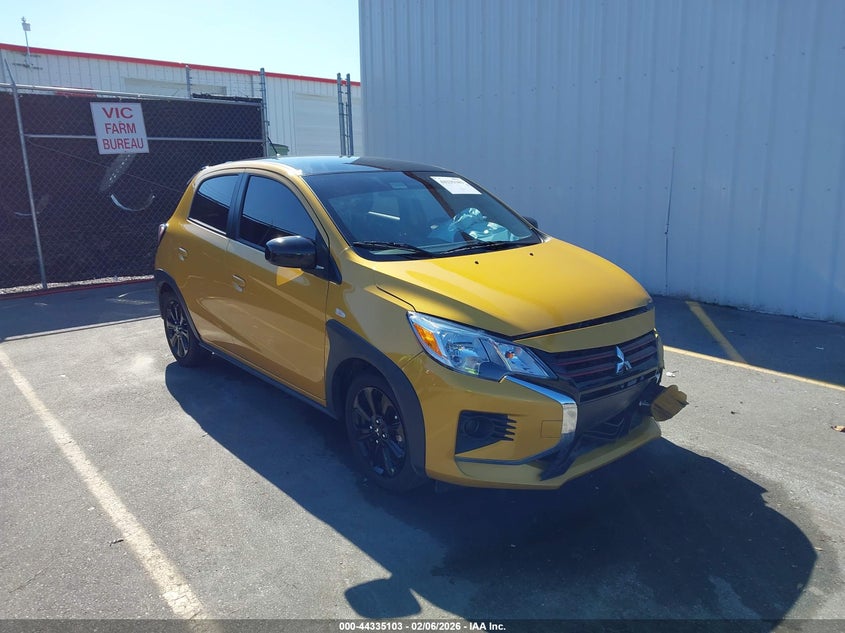 2024 Mitsubishi Mirage VIN ML32AWHJ9RH040052 IAAI salvage auction — FRONT END, Salvage (South Carolina), sold $25 on 2026-07-29 (photo 1)