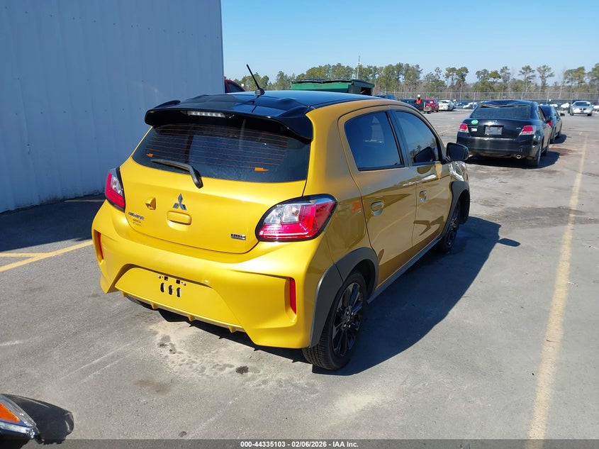 2024 Mitsubishi Mirage VIN ML32AWHJ9RH040052 IAAI salvage auction — FRONT END, Salvage (South Carolina), sold $25 on 2026-07-29 (photo 4)