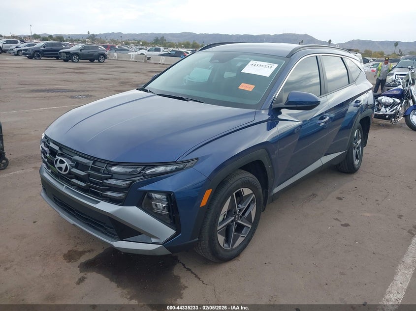2025 Hyundai Tucson VIN 5NMJBCDE5SH557267 IAAI salvage auction — REAR END, Salvage Title, sold $9,100 on 2026-08-22 (photo 2)