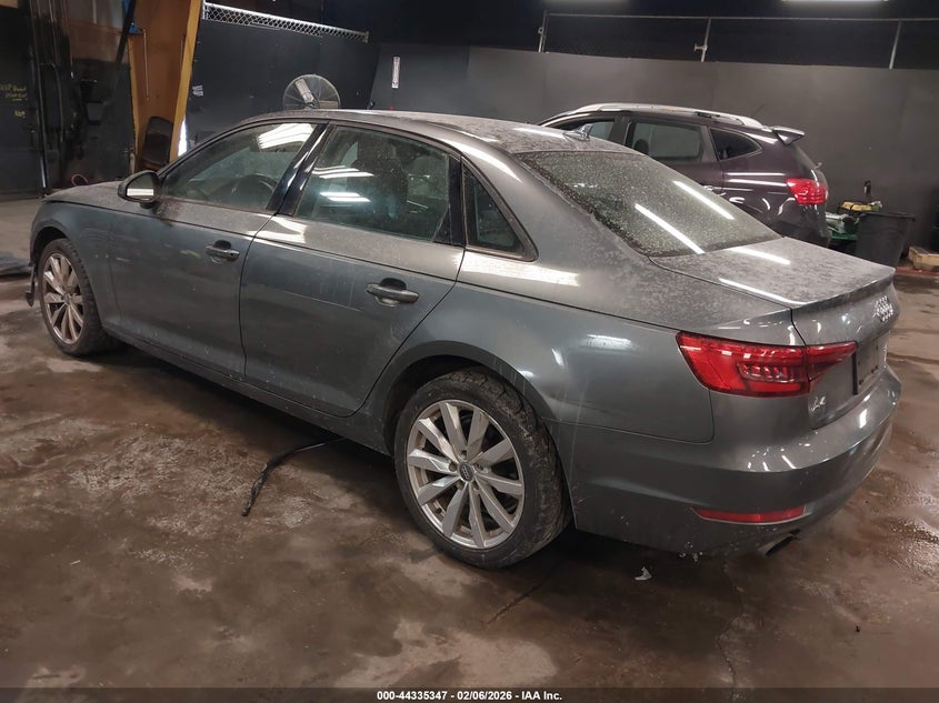 2017 Audi A4 VIN WAUGMAF46HN048925 IAAI salvage auction — FRONT END, Mv-907A (New York), sold $3,750 on 2026-07-07 (photo 3)