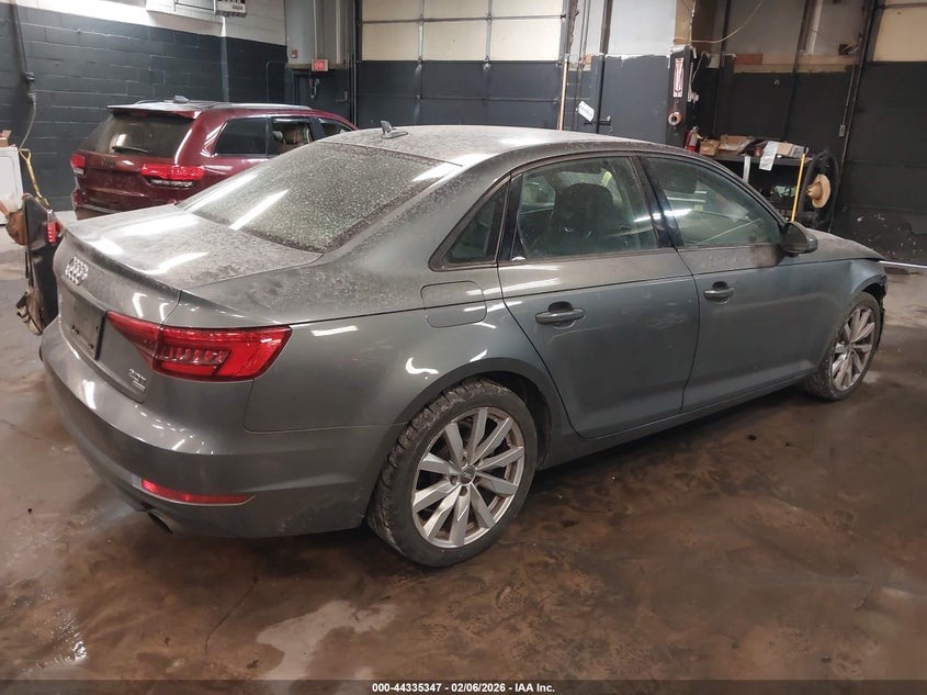 2017 Audi A4 VIN WAUGMAF46HN048925 IAAI salvage auction — FRONT END, Mv-907A (New York), sold $3,750 on 2026-07-07 (photo 4)