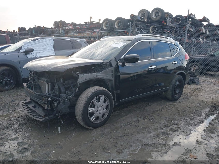 2017 Nissan Rogue VIN JN8AT2MTXHW145281 IAAI salvage auction — FRONT END, Salvage Title, sold $1,425 on 2026-07-10 (photo 6)