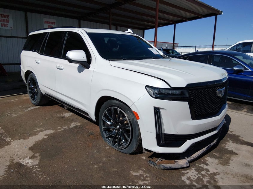 2023 Cadillac Escalade VIN 1GYS4FKL1PR561928 IAAI salvage auction — THEFT, Salvage Title, sold $29,500 on 2026-07-22 (photo 1)