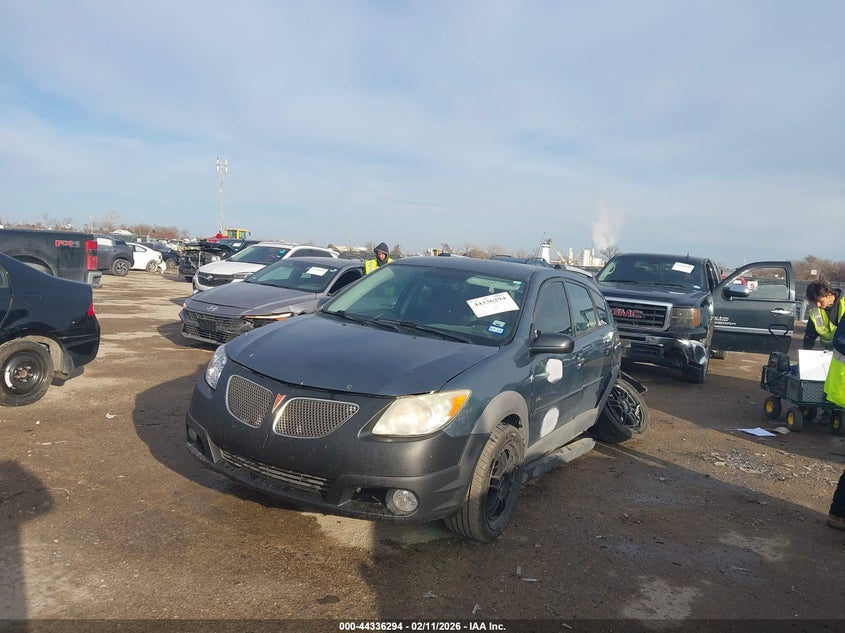 2007 Pontiac Vibe VIN 5Y2SL65837Z411514 IAAI salvage auction — LEFT REAR, Salvage (Texas), sold $425 on 2026-07-21 (photo 2)