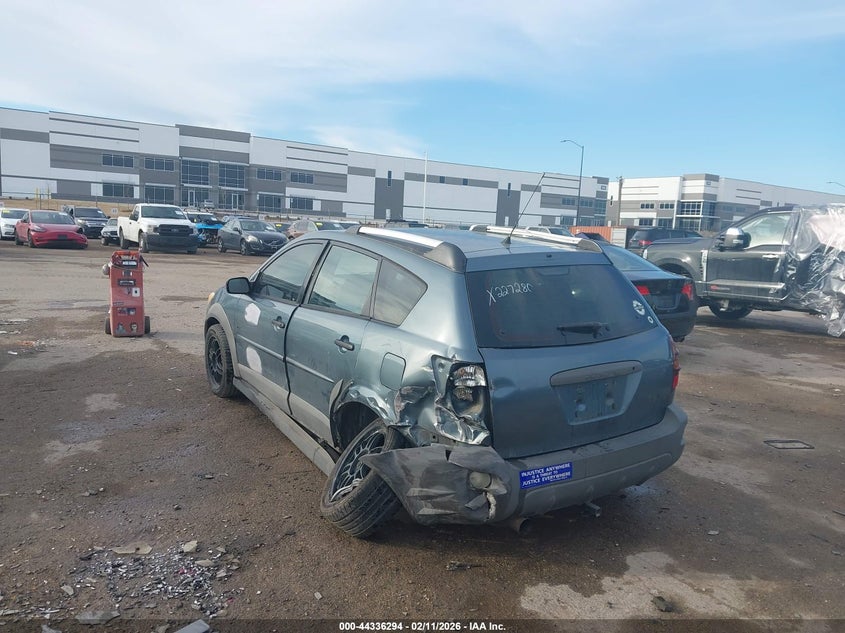 2007 Pontiac Vibe VIN 5Y2SL65837Z411514 IAAI salvage auction — LEFT REAR, Salvage (Texas), sold $425 on 2026-07-21 (photo 3)