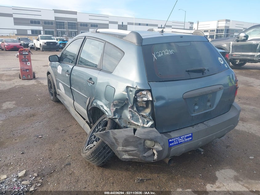 2007 Pontiac Vibe VIN 5Y2SL65837Z411514 IAAI salvage auction — LEFT REAR, Salvage (Texas), sold $425 on 2026-07-21 (photo 6)