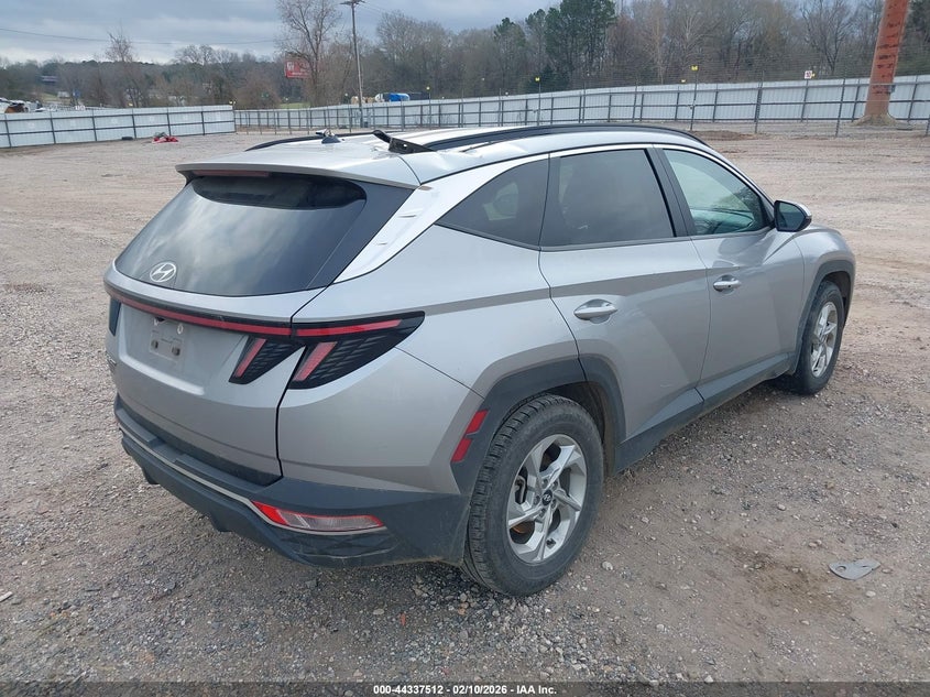 2022 Hyundai Tucson VIN KM8JB3AE9NU090724 IAAI salvage auction — ROOF, Salvage Title, sold $5,500 on 2026-07-20 (photo 4)