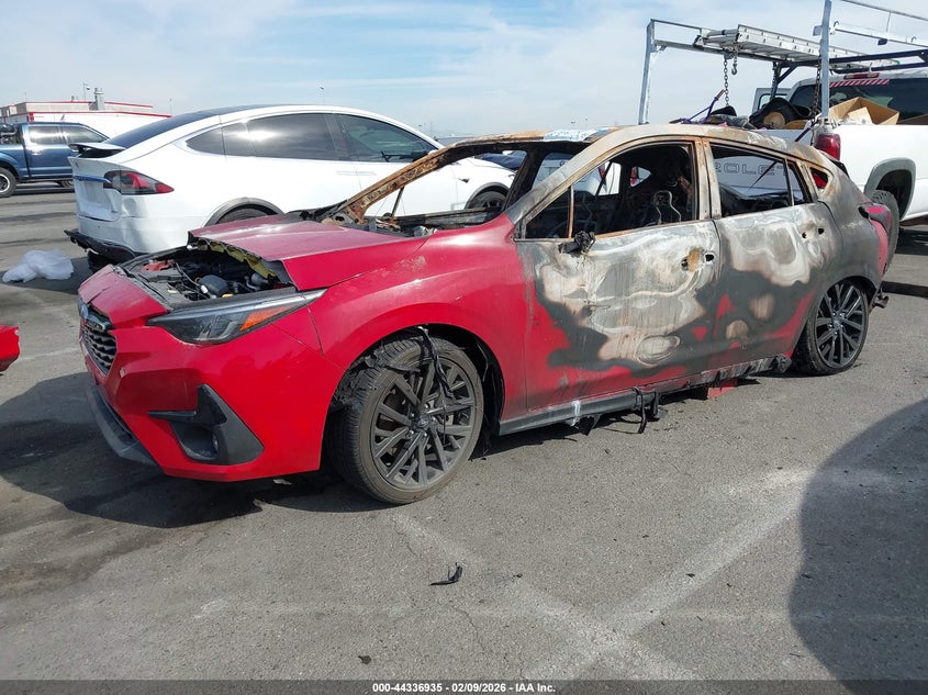 2024 Subaru Impreza VIN JF1GUHJC3R8336143 IAAI salvage auction — INTERIOR BURN, Non-Repairable (California), sold $450 on 2026-07-09 (photo 2)