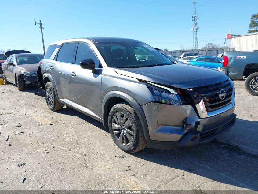 2024 Nissan Pathfinder VIN 5N1DR3ACXRC252590 IAAI salvage auction — FRONT END, Salvage (Georgia), sold $8,750 on 2026-07-29 (photo 1)