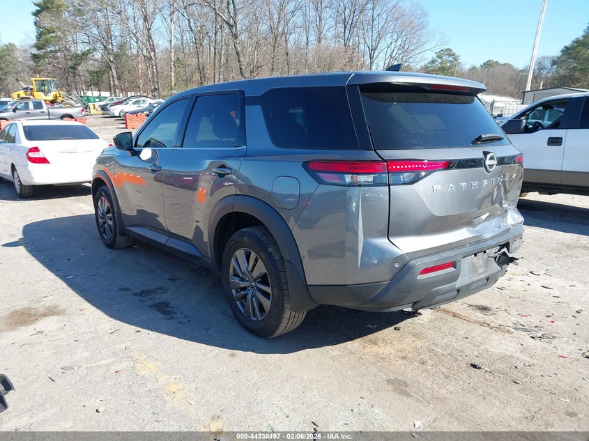 2024 Nissan Pathfinder VIN 5N1DR3ACXRC252590 IAAI salvage auction — FRONT END, Salvage (Georgia), sold $8,750 on 2026-07-29 (photo 3)