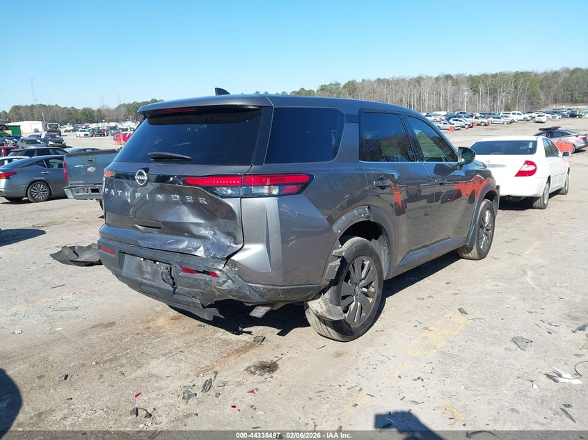 2024 Nissan Pathfinder VIN 5N1DR3ACXRC252590 IAAI salvage auction — FRONT END, Salvage (Georgia), sold $8,750 on 2026-07-29 (photo 4)