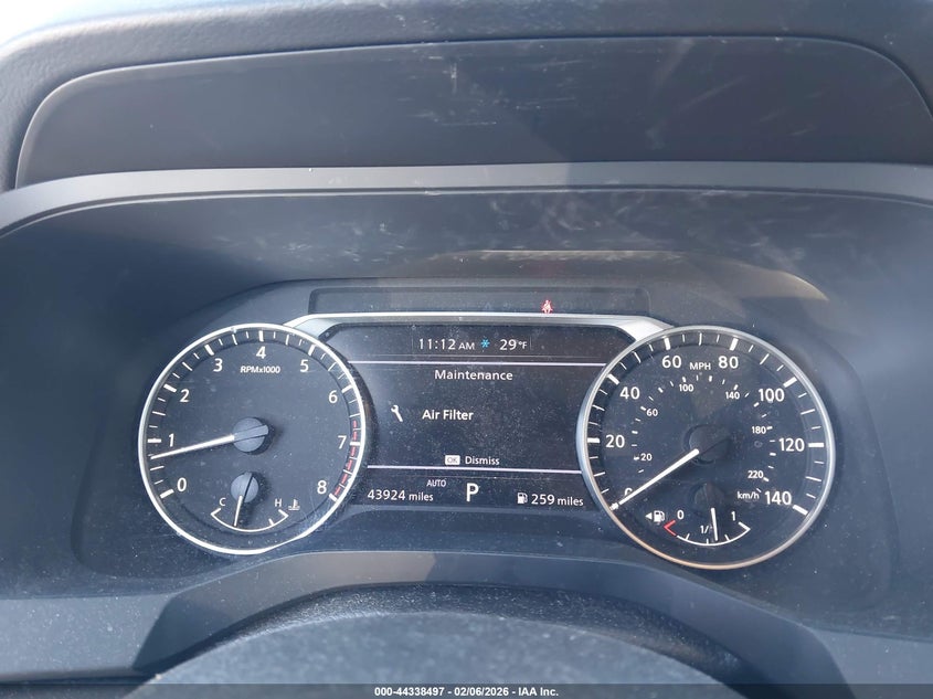 2024 Nissan Pathfinder VIN 5N1DR3ACXRC252590 IAAI salvage auction — FRONT END, Salvage (Georgia), sold $8,750 on 2026-07-29 (photo 7)