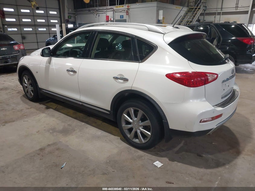 2017 Infiniti Qx50 VIN JN1BJ0RR5HM402286 IAAI salvage auction — FRONT END, Salvage Title, sold $825 on 2026-07-18 (photo 3)
