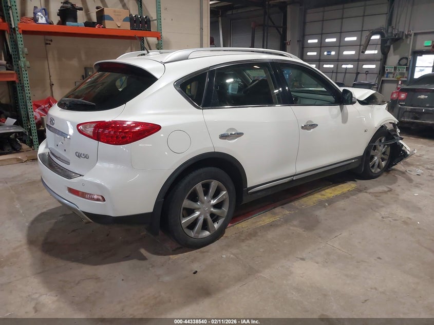 2017 Infiniti Qx50 VIN JN1BJ0RR5HM402286 IAAI salvage auction — FRONT END, Salvage Title, sold $825 on 2026-07-18 (photo 4)
