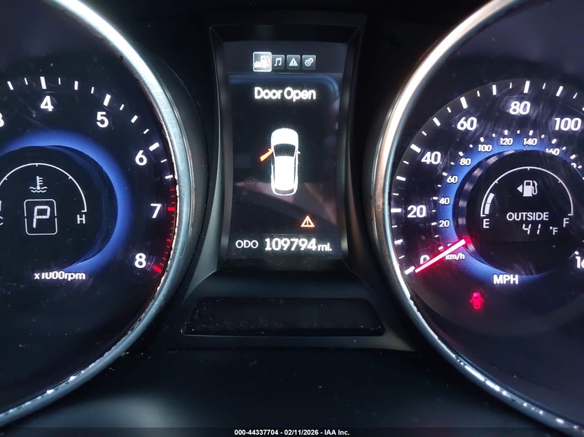 2014 Hyundai Santa fe VIN KM8SNDHF3EU074647 IAAI salvage auction — FRONT & REAR, Salvage (Indiana), sold $1,650 on 2026-07-23 (photo 7)