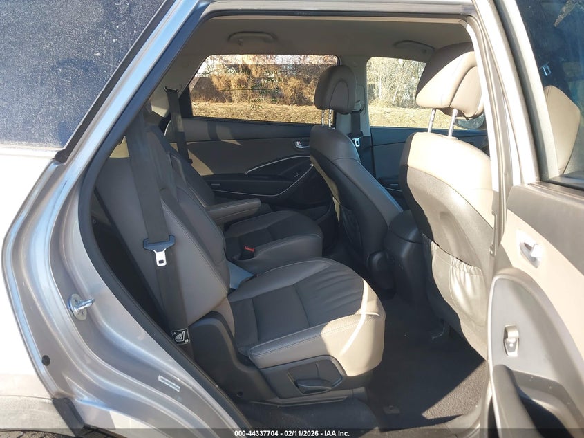 2014 Hyundai Santa fe VIN KM8SNDHF3EU074647 IAAI salvage auction — FRONT & REAR, Salvage (Indiana), sold $1,650 on 2026-07-23 (photo 8)