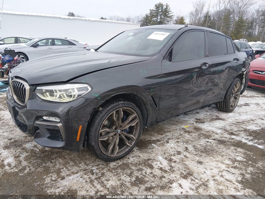 2019 BMW X4 VIN 5UXUJ5C52KLJ64126 IAAI salvage auction — LEFT SIDE, Salvage Title, sold $15,500 on 2026-08-22 (photo 2)