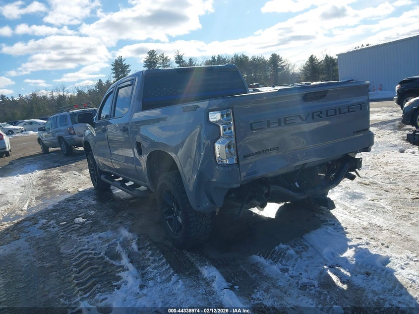 2025 Chevrolet Silverado VIN 3GCUKCED6SG146944 IAAI salvage auction — REAR END, Salvage Title, sold $18,700 on 2026-07-05 (photo 3)